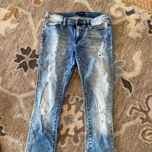 Buffalo David Bitton distressed skinny jean